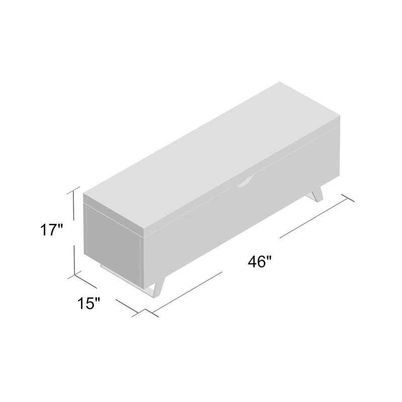 Steelside™ Coburn Wood Flip Top Storage Bench & Reviews Wayfair